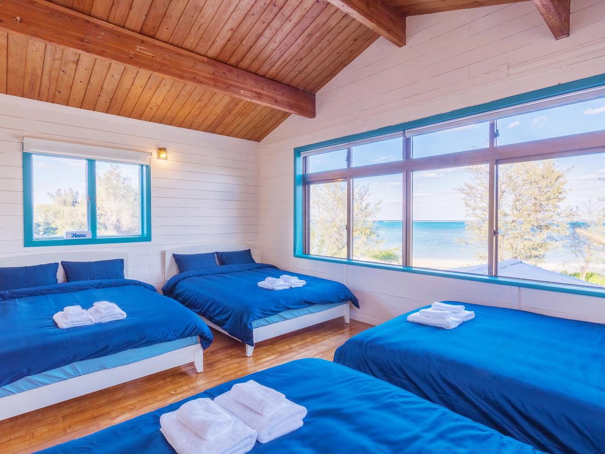 Kariyushi Condominium Resort Motobu The Beach Garden House Exterior foto
